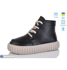 Черевики жіночі на весну/осінь (6 пар р.37-40) чорний  "Marmilad"