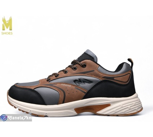Кросівки чоловічі на весну/осінь (8 пар р.41-46) сірий "M.Shoes" Кросівки чоловічі на весну/осінь (8 пар р.41-46) сірий "M.Shoes"