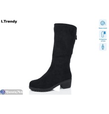 Чоботи жіночі на зиму (6 пар р.36-41) чорний  "Trendy"