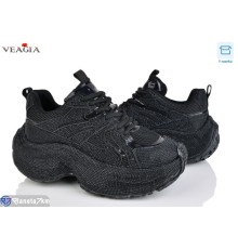 Кросівки жіночі на весну/осінь (6 пар р.36-41) чорний  "Veagia-ADA"