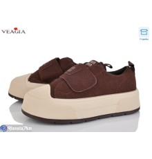 Кросівки жіночі на весну/осінь (8 пар р.36-40) коричневий  "Veagia-ADA"