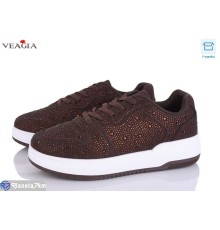 Кросівки жіночі на весну/осінь (8 пар р.36-41) коричневий  "Veagia-ADA"