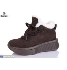 Кросівки жіночі на зиму (6 пар р.36-40) коричневий  "Башили"
