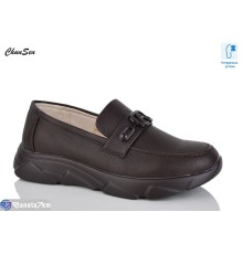 Туфлі жіночі на весну/осінь (8 пар р.36-41) коричневий  "Chunsen"