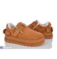 Кросівки жіночі на зиму (8 пар р.36-41) camel  "LOREDANA"