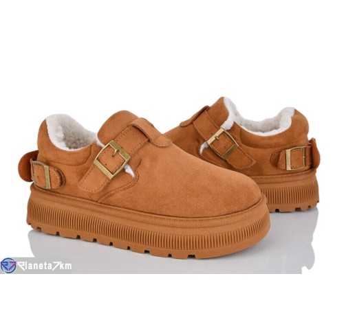 Кросівки жіночі на зиму (8 пар р.36-41) camel  "LOREDANA"