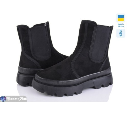 Черевики жіночі на весну/осінь (6 пар р.37-41) чорний "LEOBAZA" Черевики жіночі на весну/осінь (6 пар р.37-41) чорний "LEOBAZA"