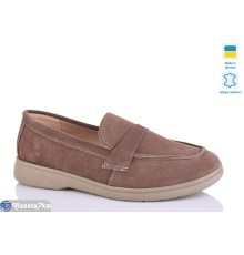 Туфлі жіночі на весну/осінь (6 пар р.37-41) коричневий  "LIKA"