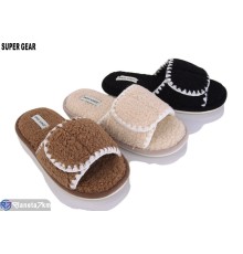Тапки жіночі на весну/осінь (12 пар р.36-41) мікс  "Super Gear"