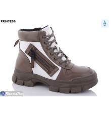 Черевики жіночі на зиму (8 пар р.36-41) коричневий  "DIANA"