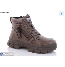 Черевики жіночі на зиму (8 пар р.36-41) коричневий  "DIANA"