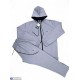 Спортивний костюм чоловічий на весну/осінь (5 шт. р.сетка 3XL-7XL) сірий "Peton"