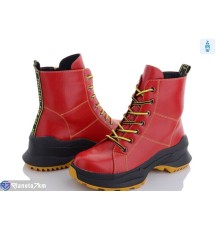 Черевики жіночі на весну/осінь (8 пар р.36-41) червоний  "YAMMI SHOES"