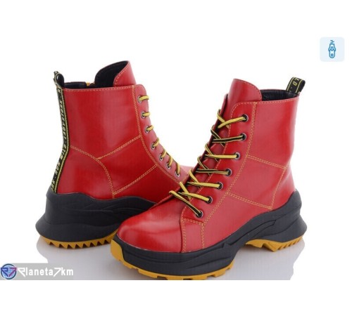 Черевики жіночі на весну/осінь (8 пар р.36-41) червоний "YAMMI SHOES" Черевики жіночі на весну/осінь (8 пар р.36-41) червоний "YAMMI SHOES"