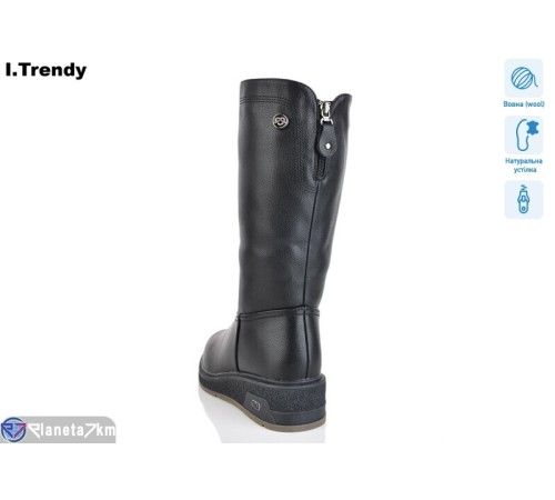 Чоботи жіночі на зиму (6 пар р.36-41) чорний "Trendy" Чоботи жіночі на зиму (6 пар р.36-41) чорний "Trendy"