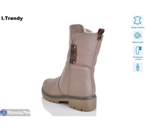 Черевики жіночі на зиму (6 пар р.36-41) чорний "Trendy" Черевики жіночі на зиму (6 пар р.36-41) чорний "Trendy"