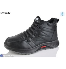 Черевики жіночі на зиму (8 пар р.36-41) чорний  "Trendy"