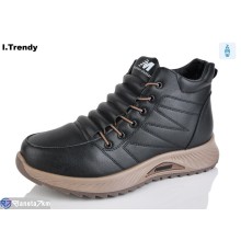 Черевики жіночі на зиму (8 пар р.36-41) чорний  "Trendy"