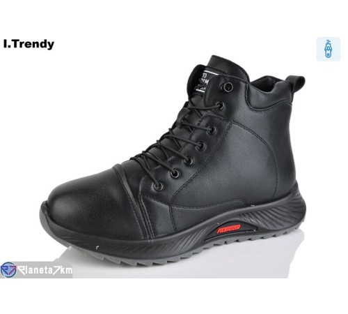 Черевики жіночі на зиму (8 пар р.36-41) чорний "Trendy" Черевики жіночі на зиму (8 пар р.36-41) чорний "Trendy"