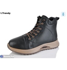 Черевики жіночі на зиму (8 пар р.36-41) чорний  "Trendy"