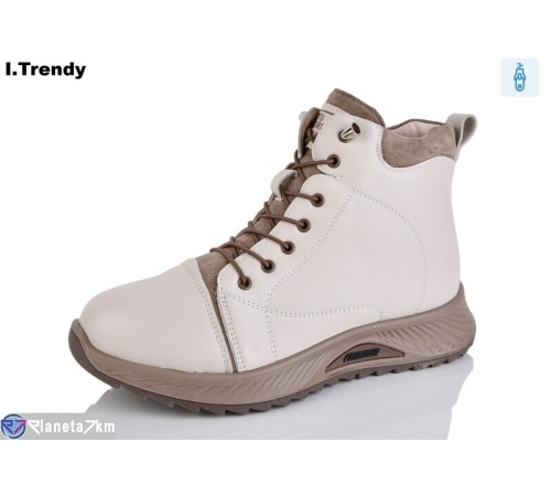 Черевики жіночі на зиму (8 пар р.36-41) бежевий "Trendy" Черевики жіночі на зиму (8 пар р.36-41) бежевий "Trendy"