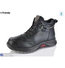 Черевики жіночі на зиму (8 пар р.36-41) чорний  "Trendy"
