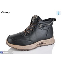 Черевики жіночі на зиму (8 пар р.36-41) чорний  "Trendy"