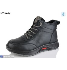 Черевики жіночі на зиму (8 пар р.36-41) чорний  "Trendy"