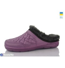 Калоші жіночі на зиму (6 пар р.37-41) бордовий  "LOTTOS"