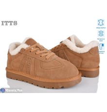 Кросівки жіночі на зиму (6 пар р.36-41) camel  "LOTOS"