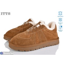 Кросівки жіночі на зиму (6 пар р.36-41) коричневий  "LOTOS"