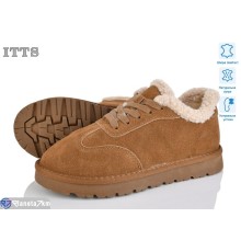 Кросівки жіночі на зиму (6 пар р.36-41) коричневий  "LOTOS"