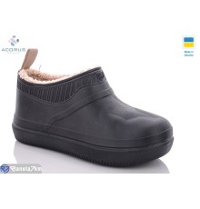 Калоші жіночі на весну/осінь (8 пар р.37-41) чорний  "Acorus"