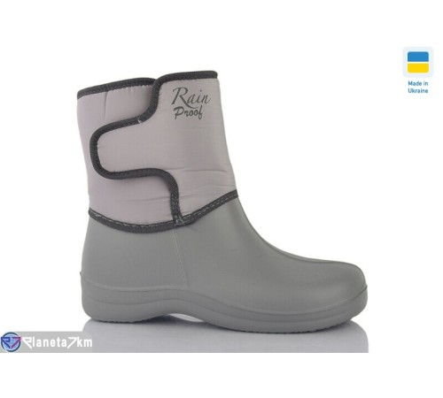 Жіночі чоботи з піни на зиму (6 пар р.37-41) сірий "MURMUR" Жіночі чоботи з піни на зиму (6 пар р.37-41) сірий "MURMUR"