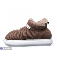 Тапки жіночі на зиму (12 пар р.36-41) коричневий  "LULI"