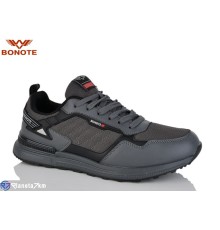 Кросівки чоловічі на весну/осінь (8 пар р.41-46) сірий  "Bonote"