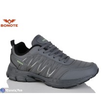 Кросівки чоловічі на весну/осінь (8 пар р.41-46) сірий  "Bonote"