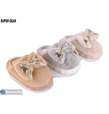 Тапки жіночі на зиму (12 пар р.36-41) мікс  "Super Gear"