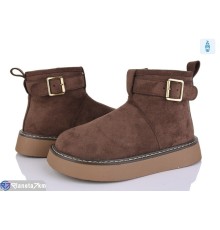 Уггі жіночі на зиму (8 пар р.36-40) коричневий  "LOREDANA"