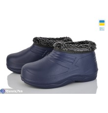 Калоші дитячі на зиму (8 пар р.23-36) синій  "LEO"