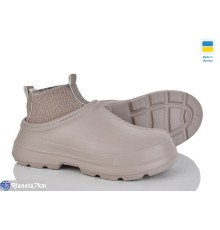 Калоші на зиму (8 пар р.37-41) бежевий  "LEO"