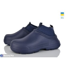 Калоші на зиму (8 пар р.37-41) синій  "LEO"