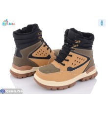 Черевики дитячі на зиму (8 пар р.32-37) рудий  "BBT"