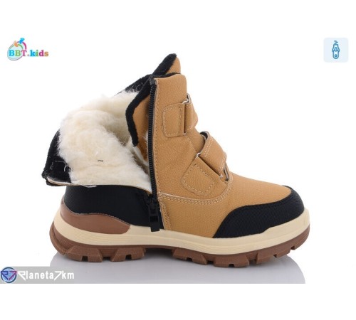 Черевики дитячі на зиму (8 пар р.32-37) camel  "BBT" Черевики дитячі на зиму (8 пар р.32-37) camel  "BBT"
