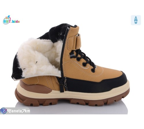 Черевики дитячі на зиму (8 пар р.32-37) camel  "BBT" Черевики дитячі на зиму (8 пар р.32-37) camel  "BBT"