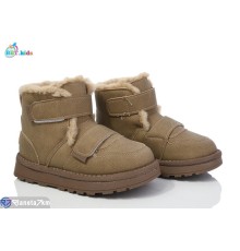 Черевики дитячі на зиму (8 пар р.31-36) хакі  "BBT"