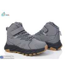 Дитячі кросівки на зиму (8 пар р.32-37) сірий  "BBT"