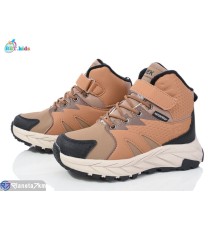 Дитячі кросівки на зиму (8 пар р.32-37) коричневий  "BBT"