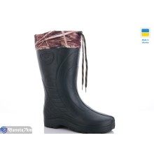 Чоловічі чоботи з піни на весну/осінь (6 пар р.41-46) зелений  "Korka"