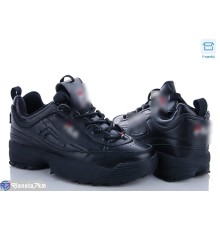 Кросівки жіночі на весну/осінь (8 пар р.36-41) чорний  "KRS"